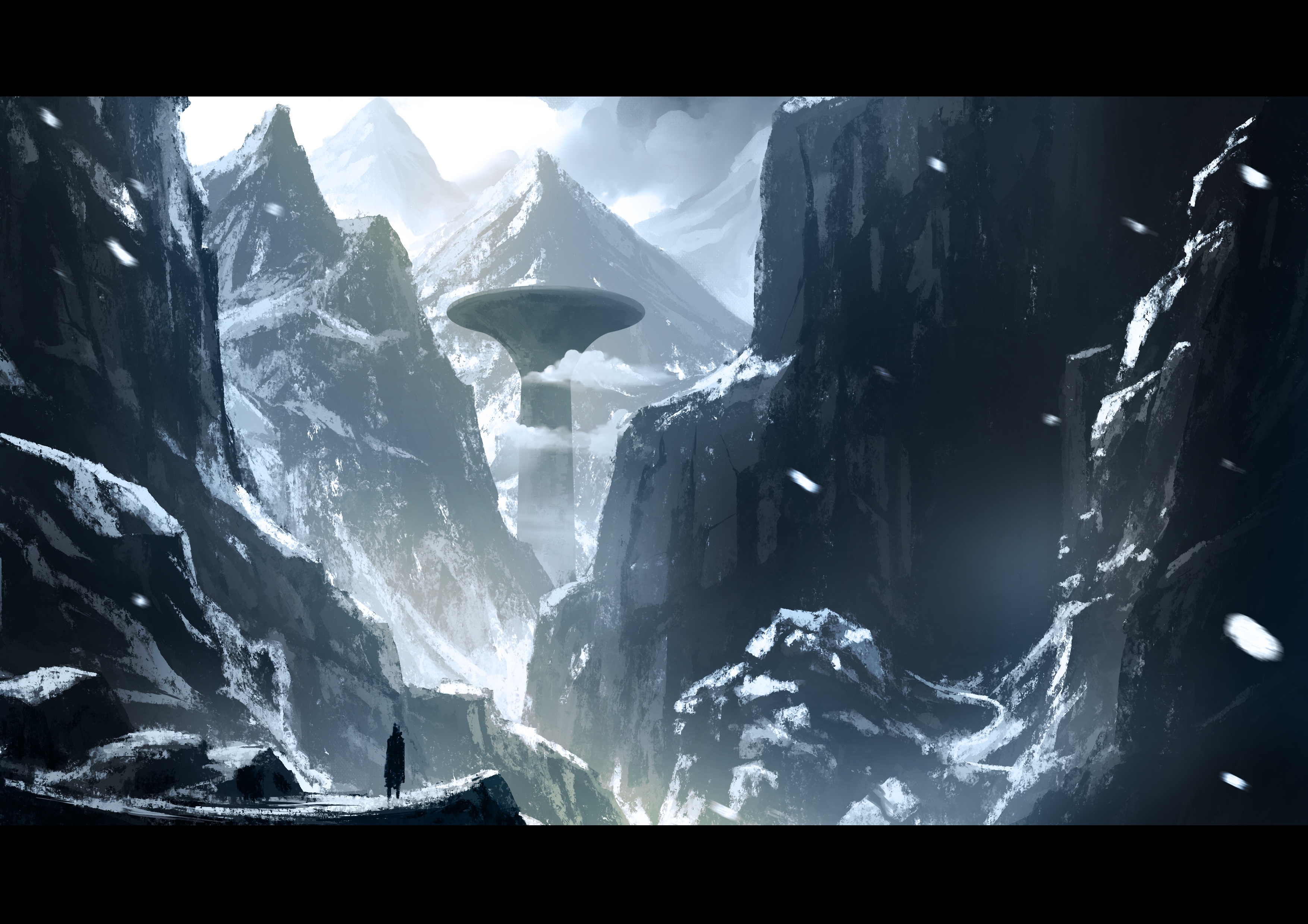A Covenant of Advancement enclave hidden in the cliffs of Ukhaalstaag