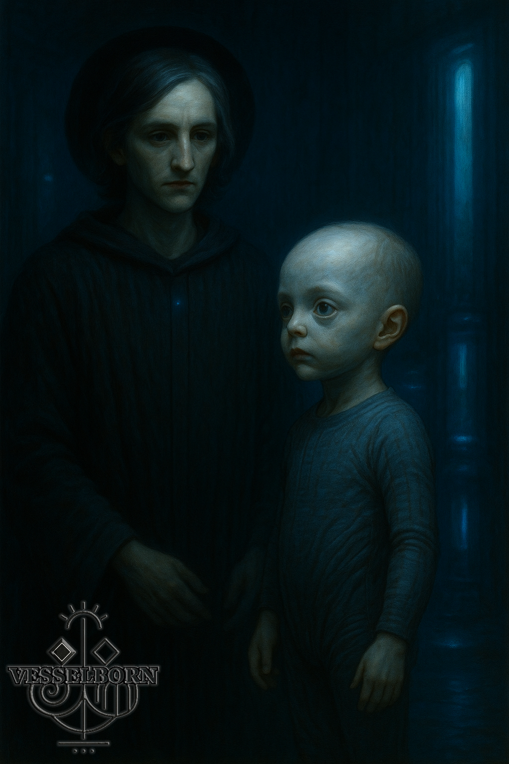 Prince Daer and Engineered Scout-Class toddler.