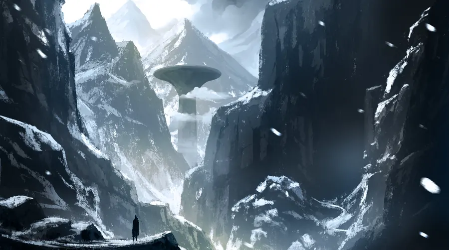 A Covenant of Advancement enclave hidden in the cliffs of Ukhaalstaag